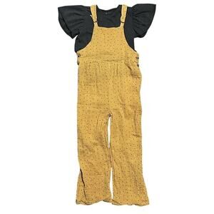 Jessica Simpson Mustard Jumpsuit Outfit Sz. 6x